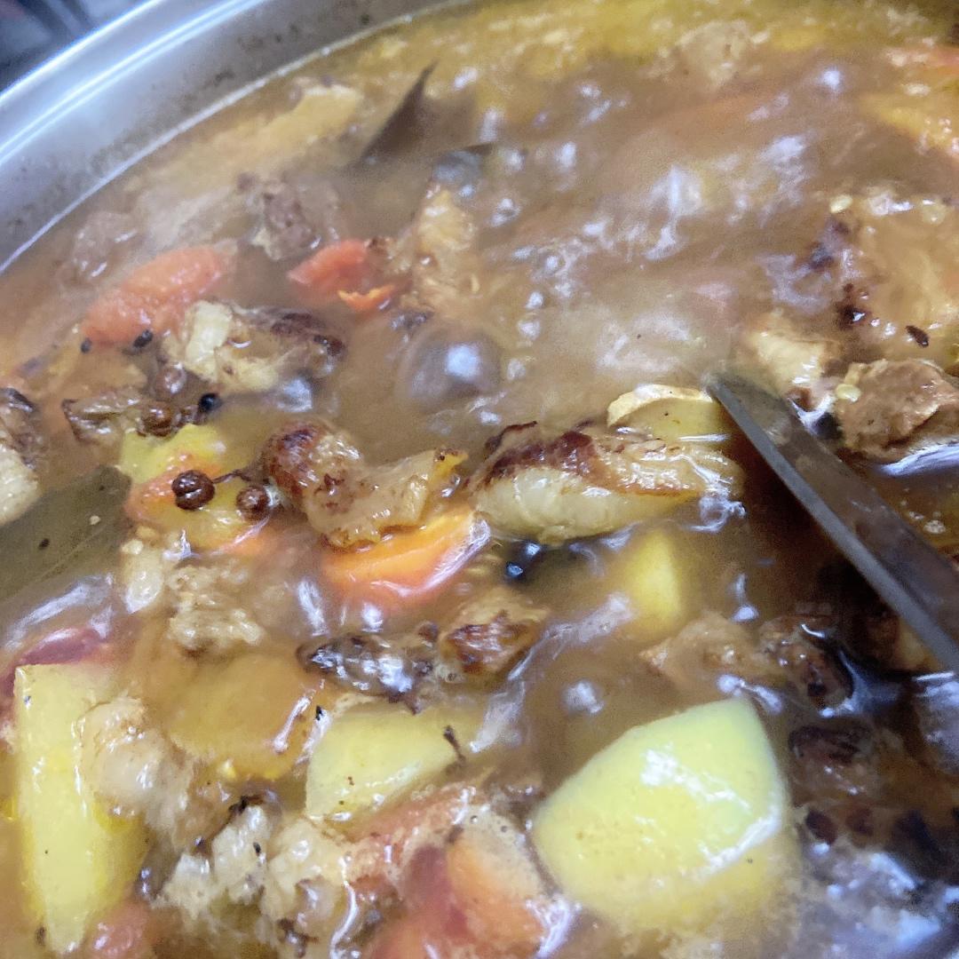 番茄土豆炖牛腩