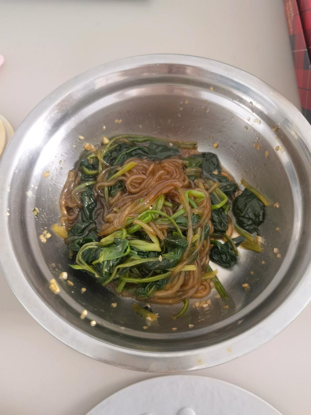 万能凉拌菜料汁（凉拌菠菜粉丝）