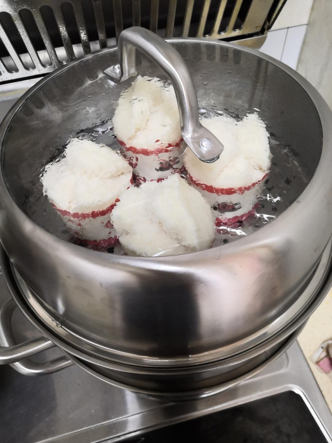 一次成功的开花米糕