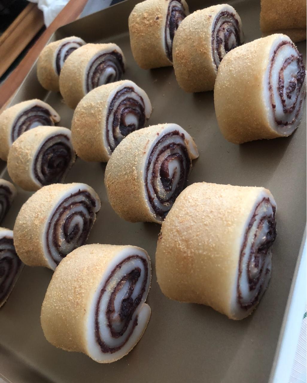 蓝精灵/am做的驴打滚