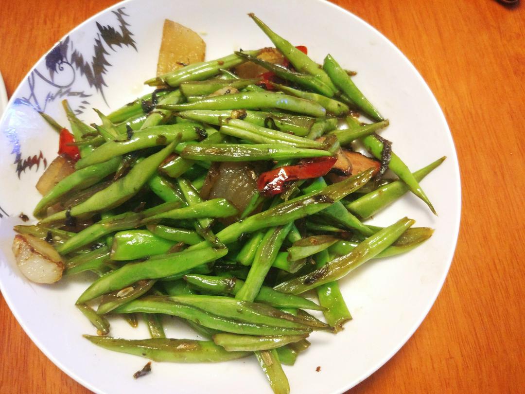 四季豆炒腊肉