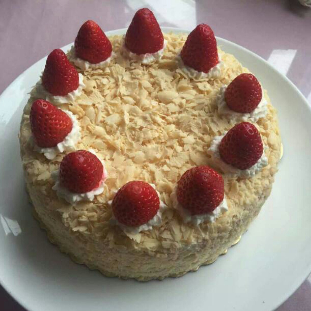 超好记八寸戚风蛋糕（后蛋法）