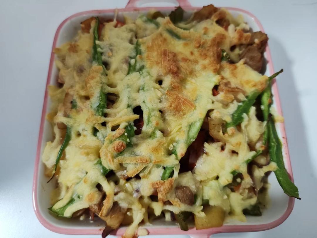 番茄鸡肉浓情焗饭【两人份】