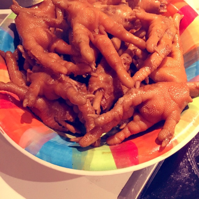 香辣卤鸡爪