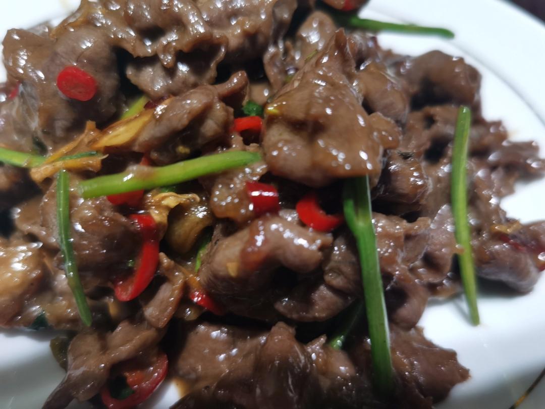 小炒牛腱肉（超详细的做法）