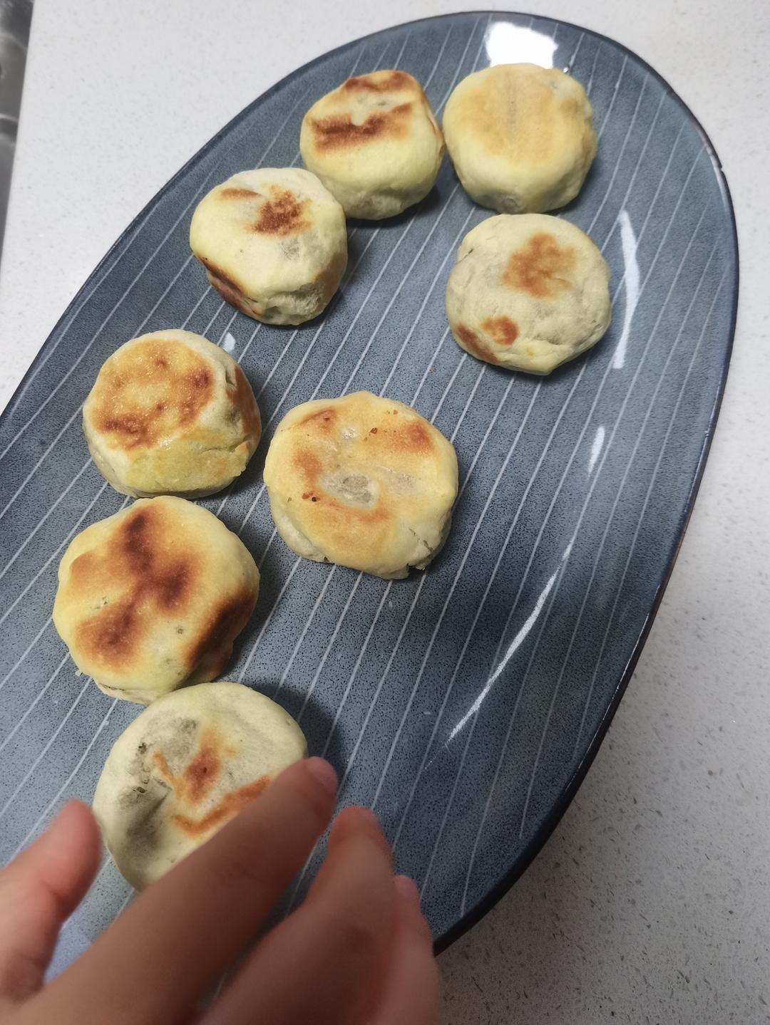 复刻盒马同款🥧软皮绿豆饼 皮薄馅大
