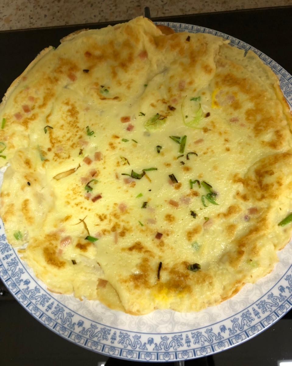 鸡蛋软饼（薄而不破和卖的味道一样细腻好吃！）