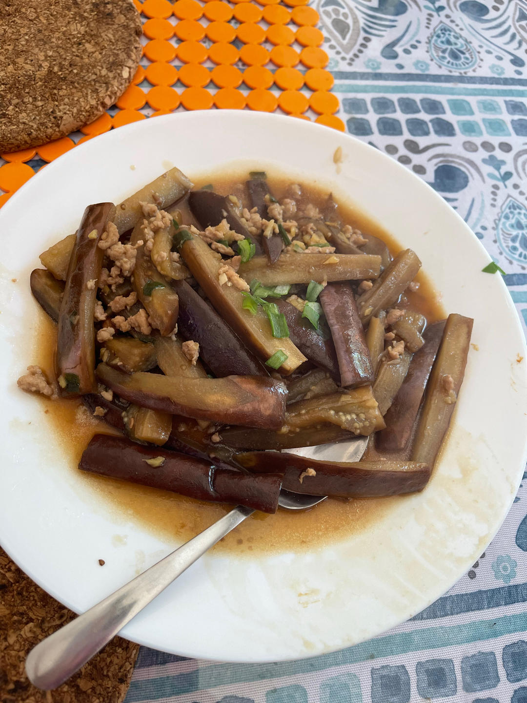 超级下饭酱香味肉末茄子