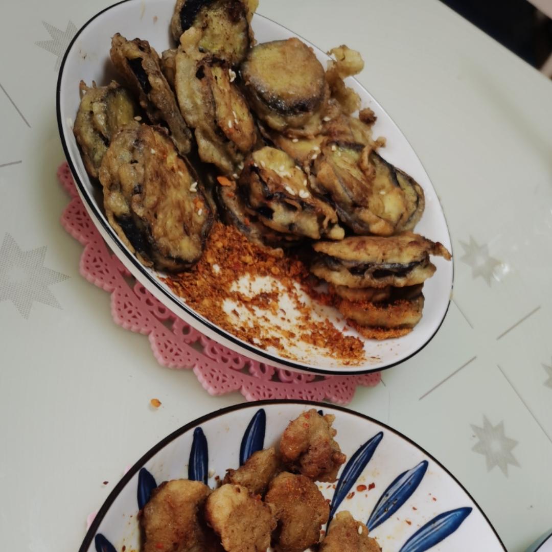炸茄饼