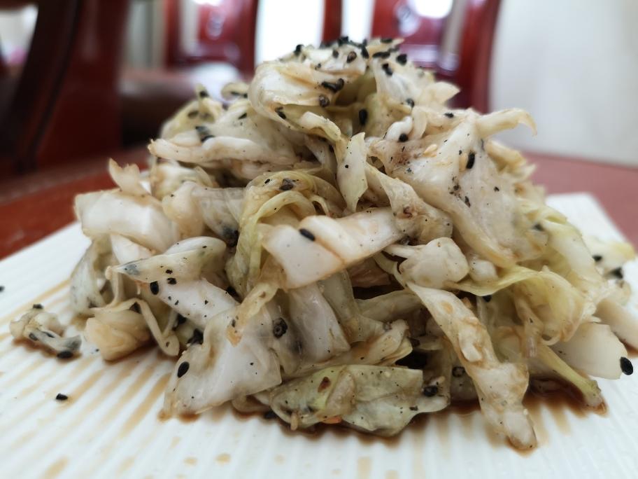 凉拌圆白菜