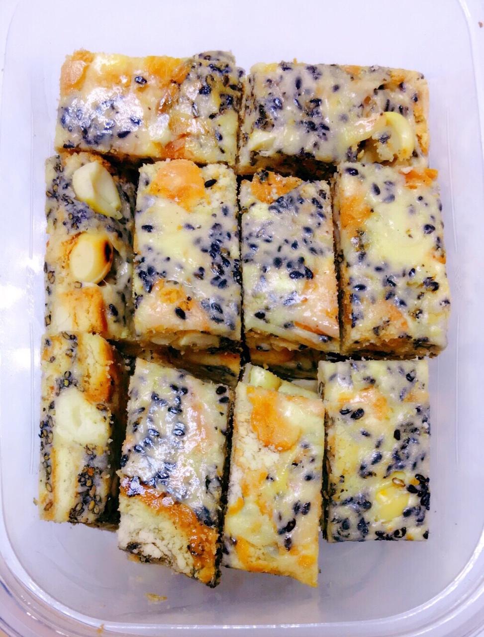 花样口味的雪花酥（12种不同口味）