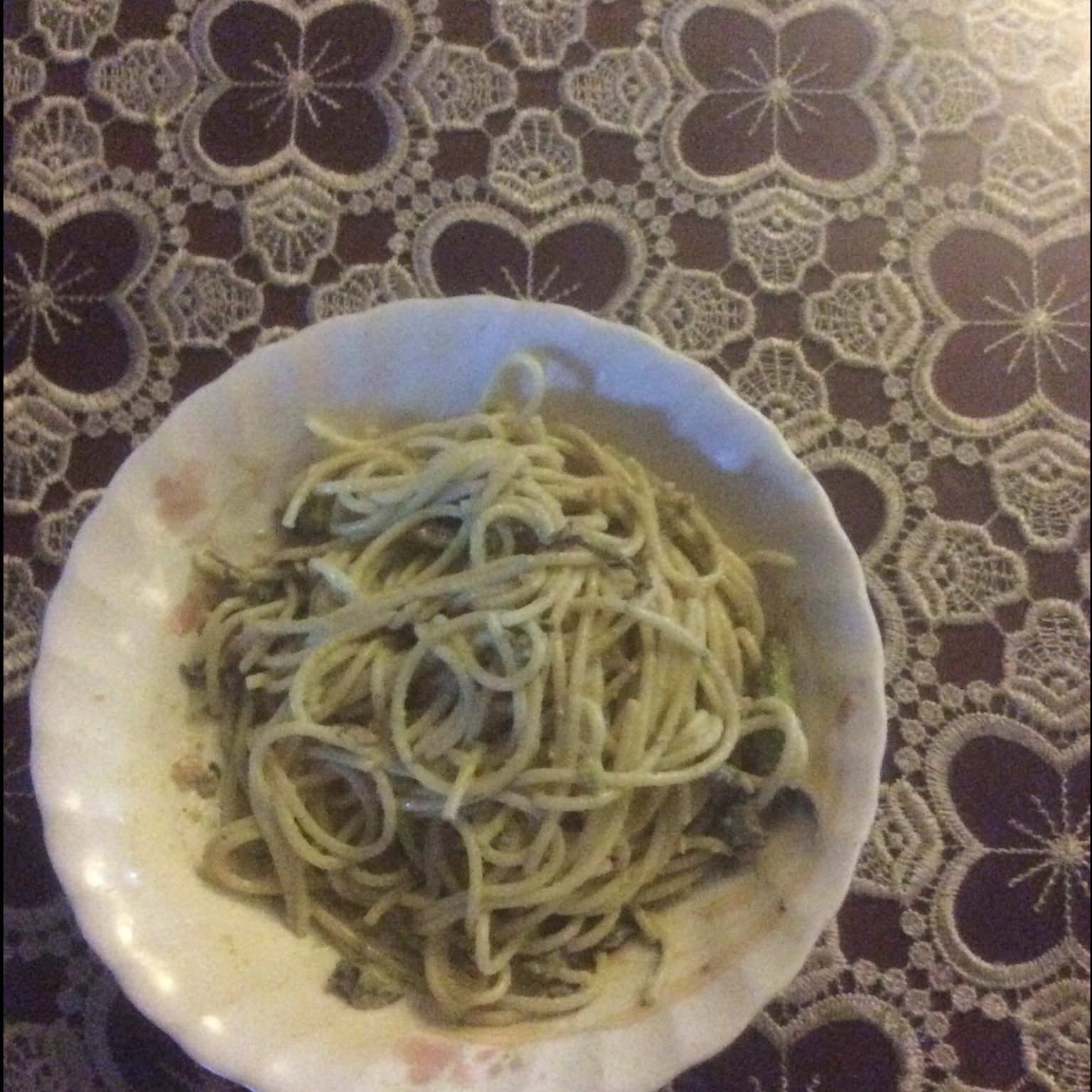 小清新牛油果火腿意面