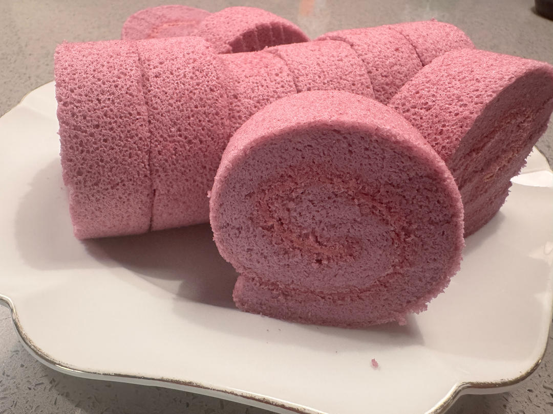 紫薯奥利奥蛋糕卷丨味道颜值绝绝子