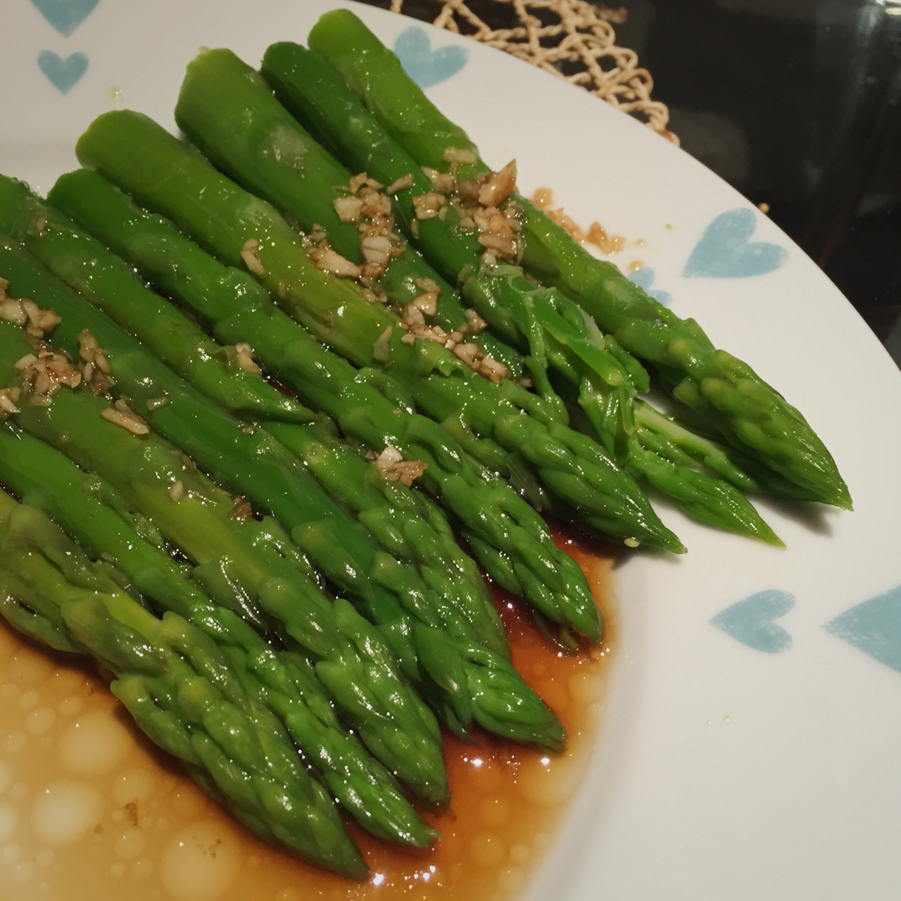 鲜味油淋芦笋