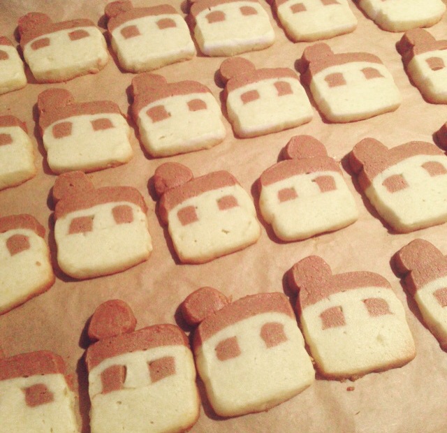 抹茶兔兔曲奇（比熊猫简单！超详细实物图+超良心手绘图）