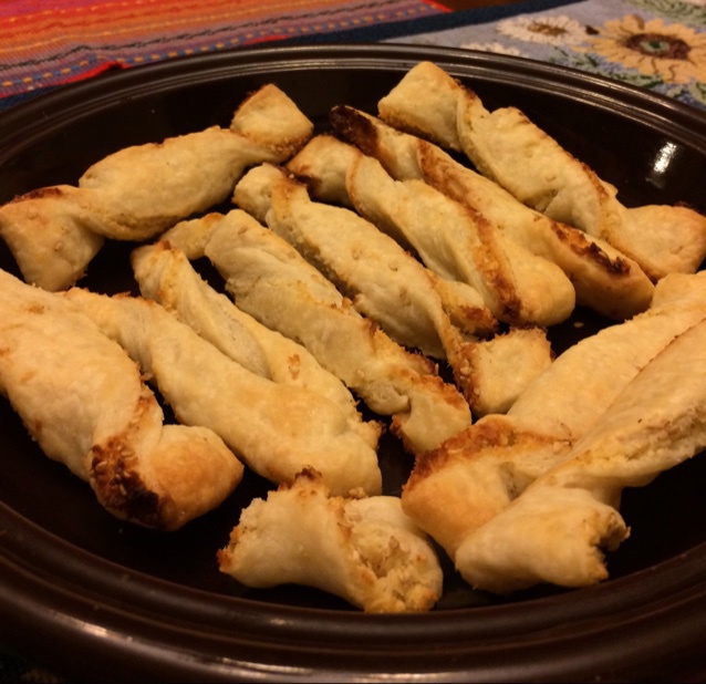 飞饼版杏仁酥条