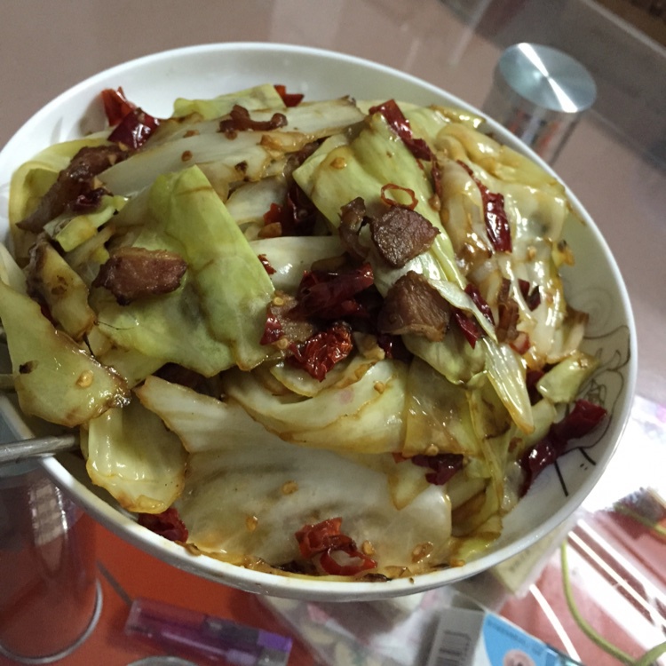 在家炒出街头小馆风味的炝炒圆白菜