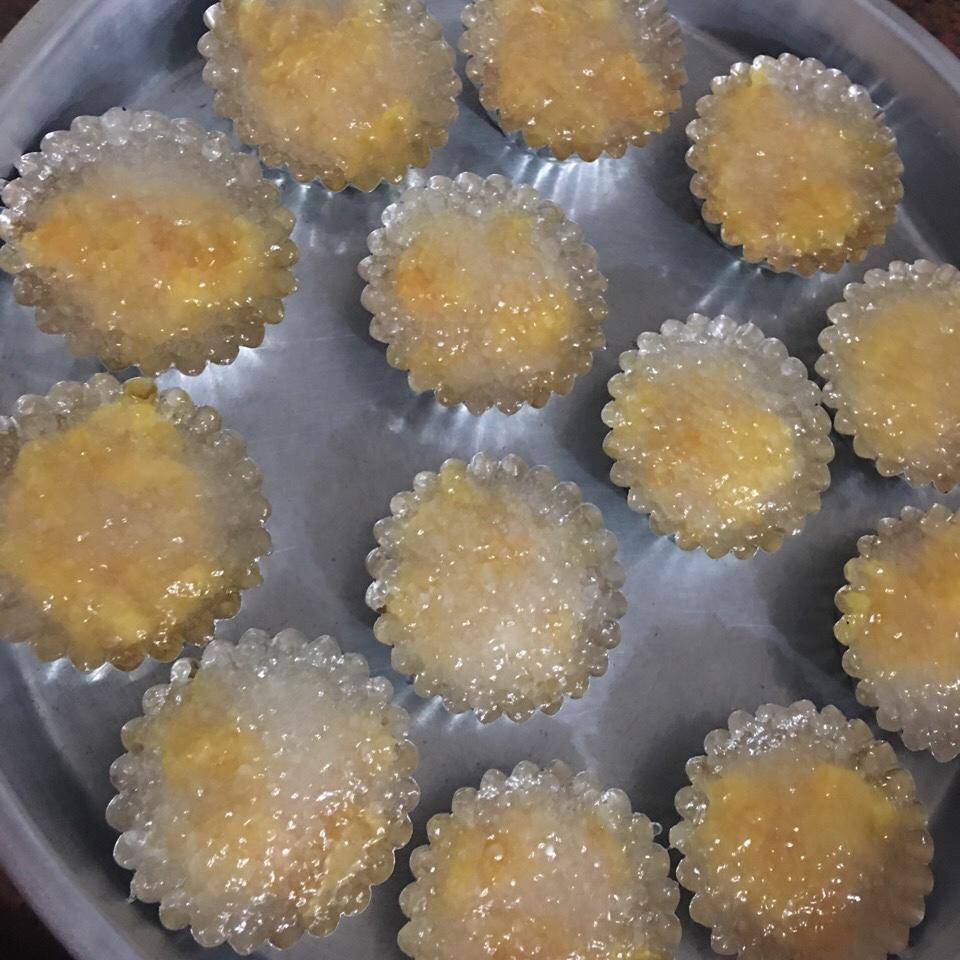 班兰（香兰）红豆馅西米盏