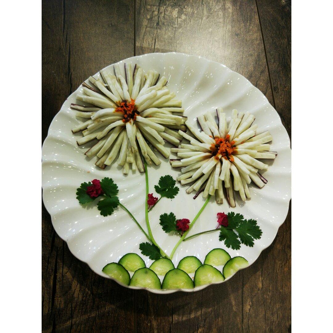 菊花茄子