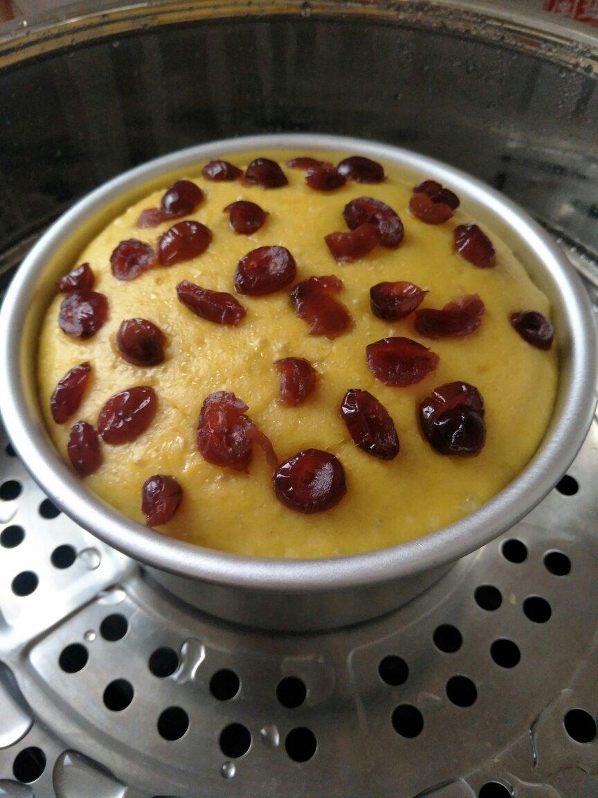 南瓜发糕 Steamed Pumpkin Cake