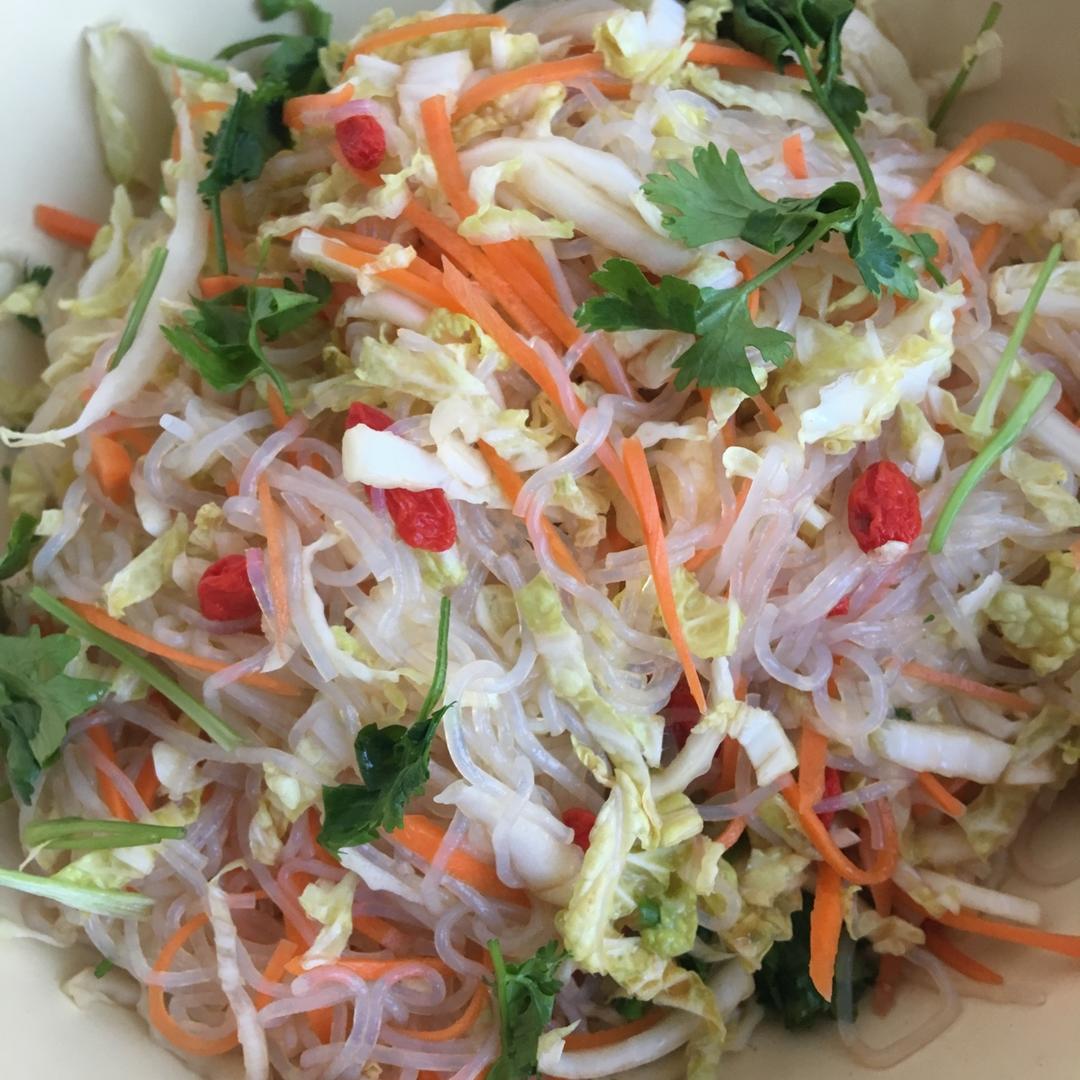 伱耒莱做的白菜大拌