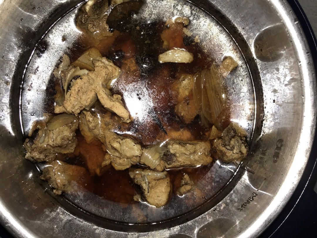 土豆炖排骨