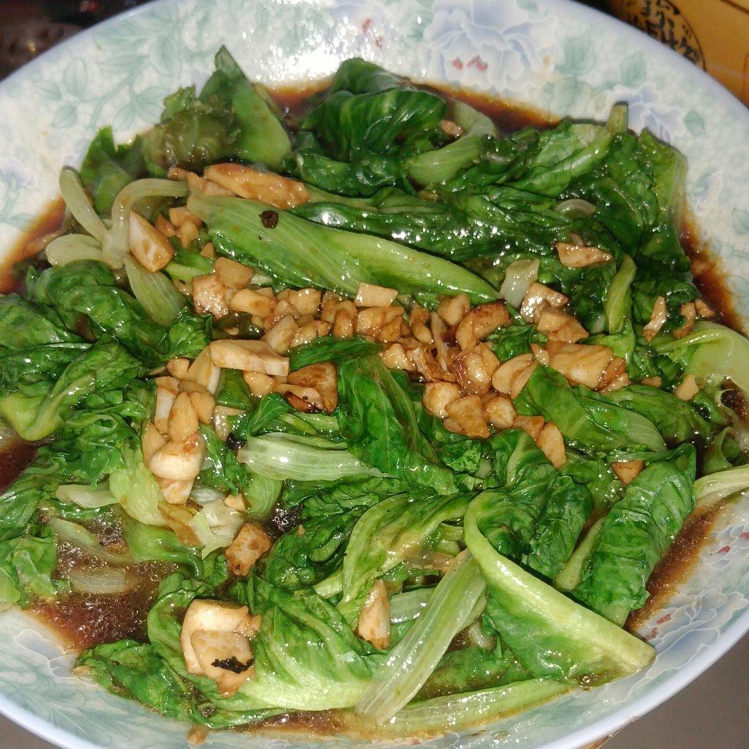 蚝油生菜