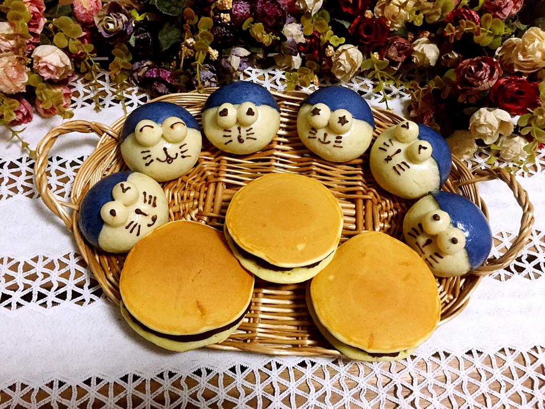 机器猫豆沙包