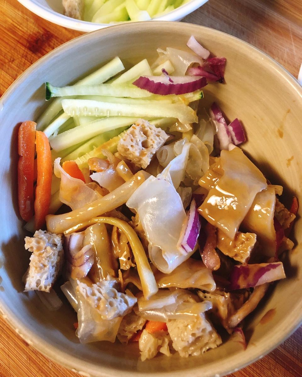 凉皮 附加凉拌方子