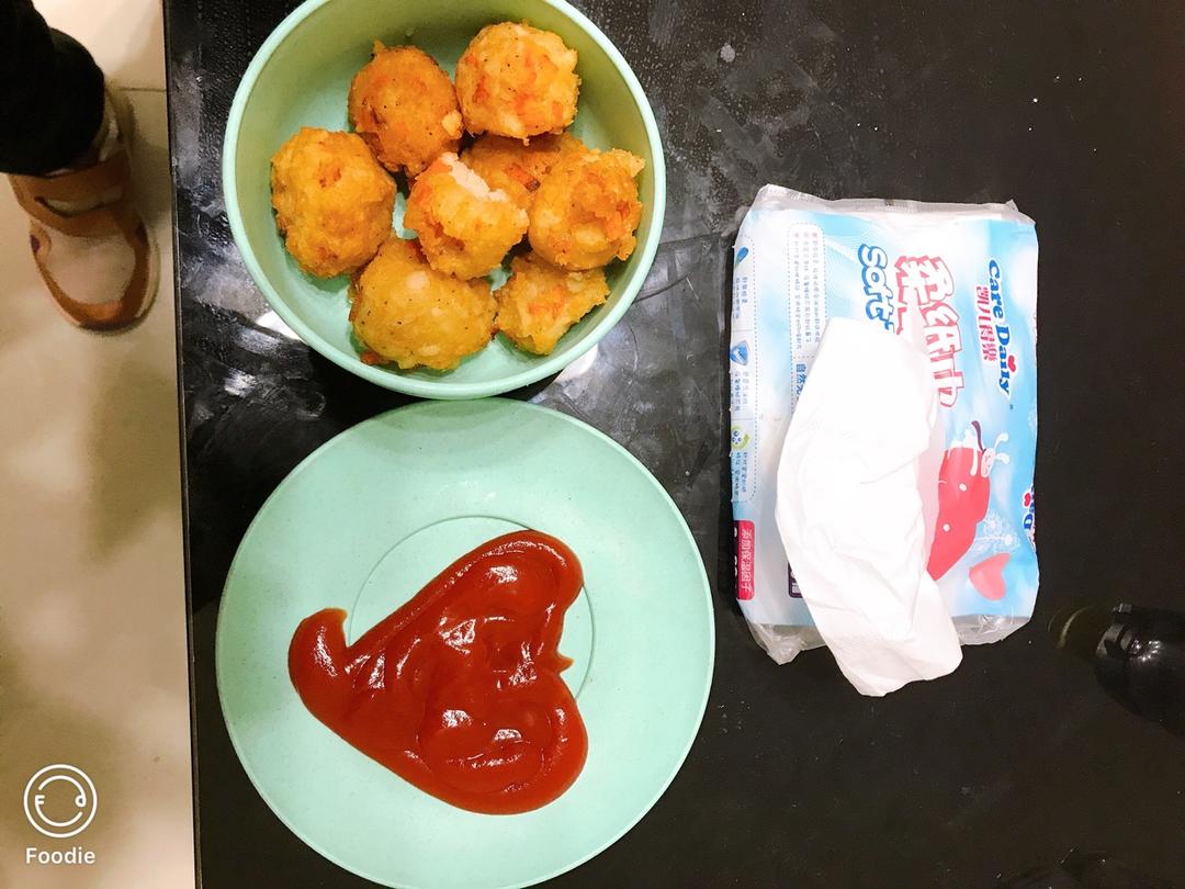 鲜虾藕丸