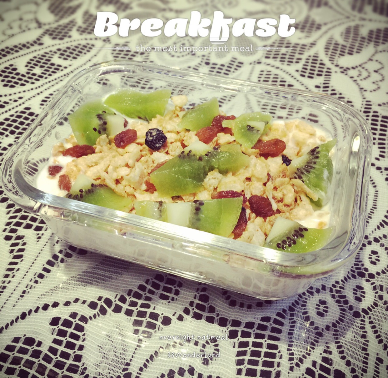 Overnight Oatmeal 隔夜早餐燕麦杯