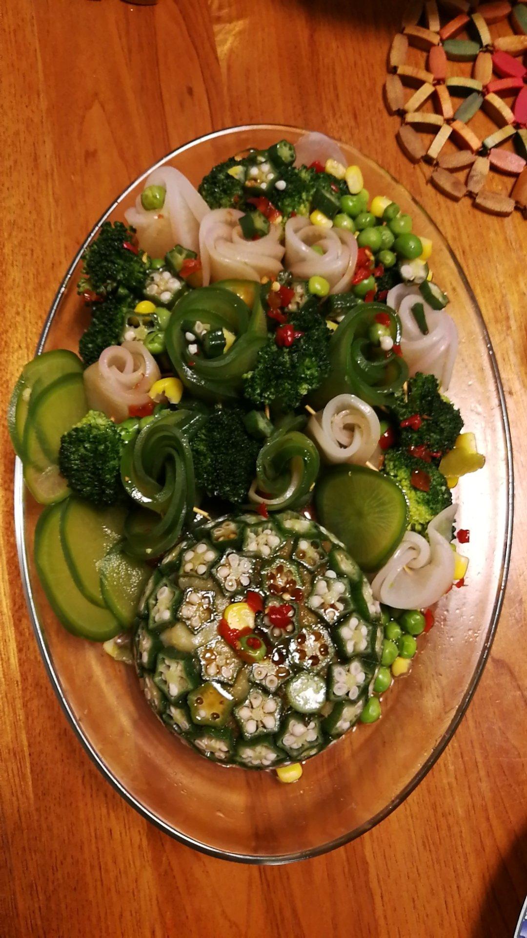 【发现幸福的味道】土豆秋葵碗