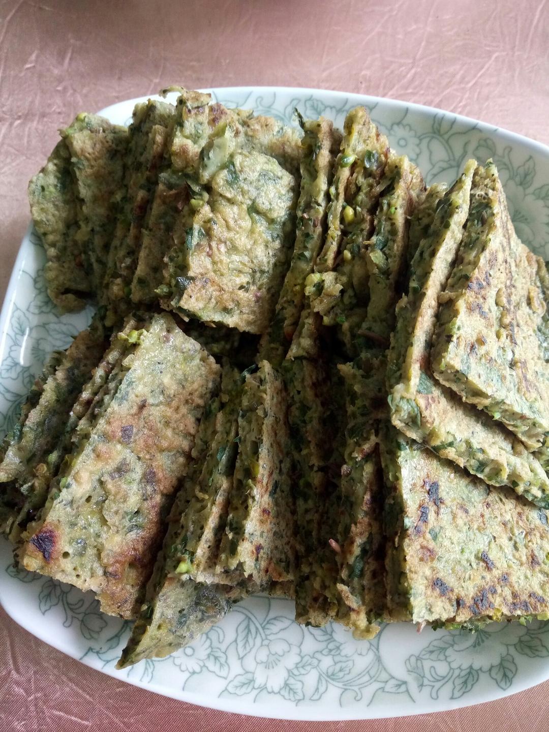 马齿苋菜饼