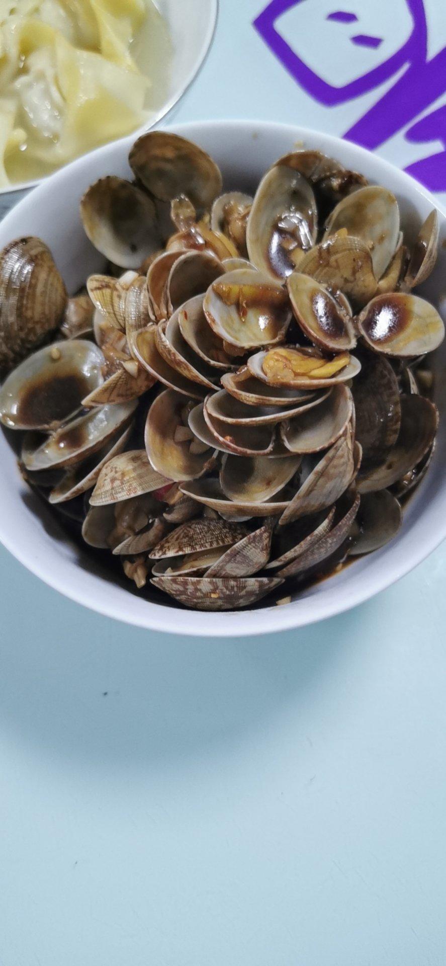 jxy1987做的秒杀路边摊巨好吃的爆炒花甲辣炒花蛤