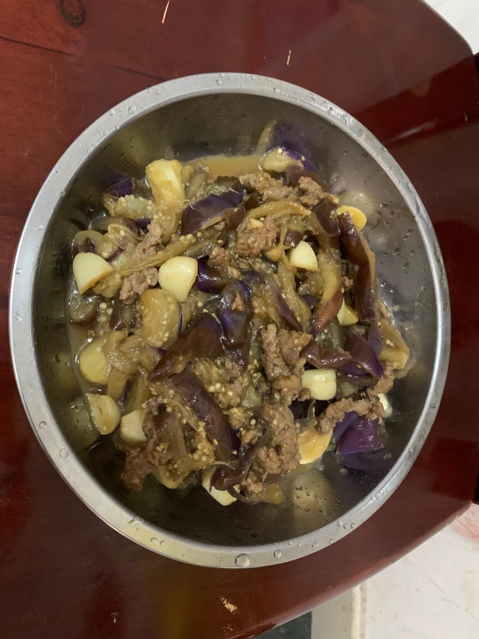 肉末茄子的做法
