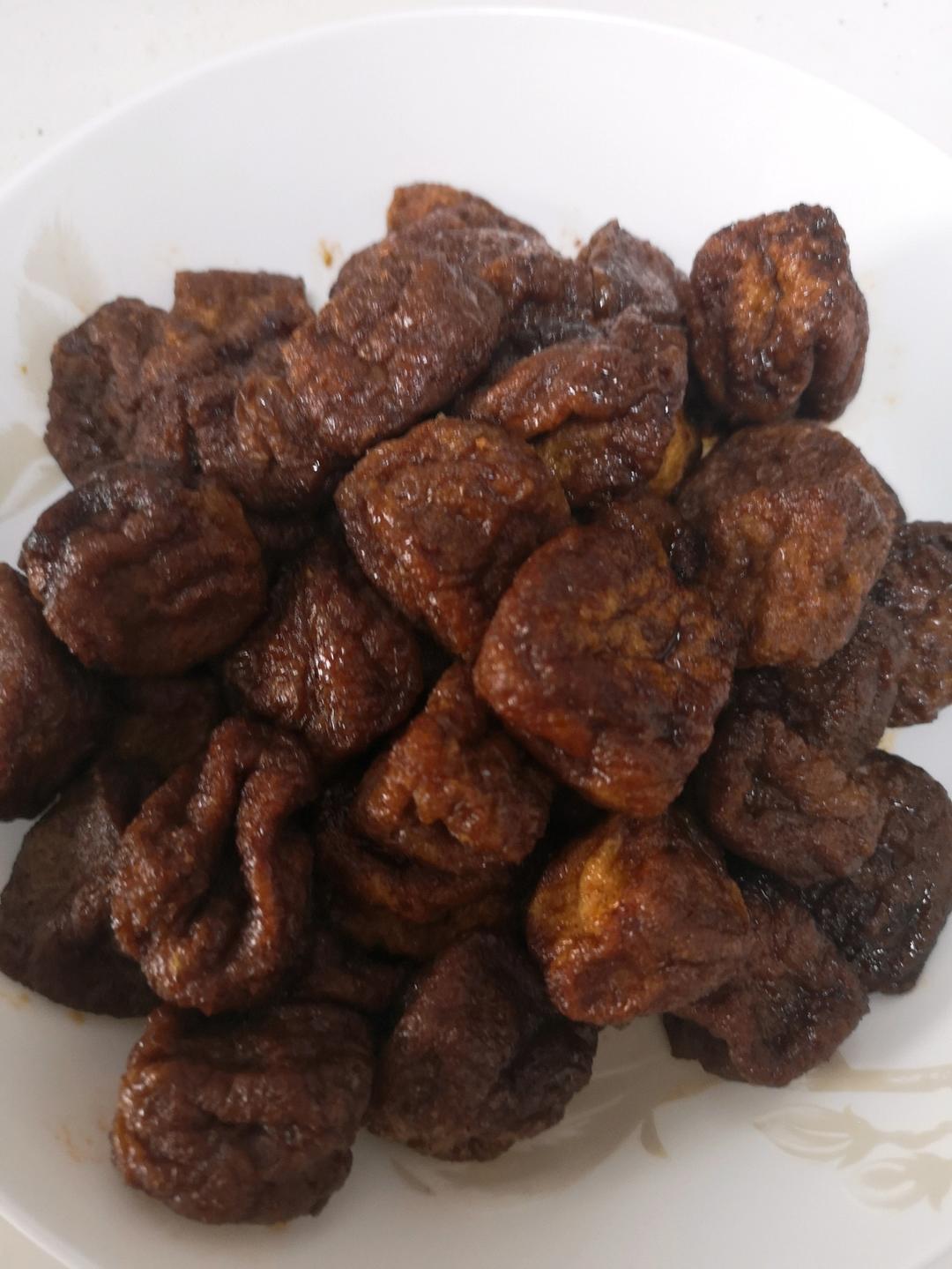 蜜汁油豆腐