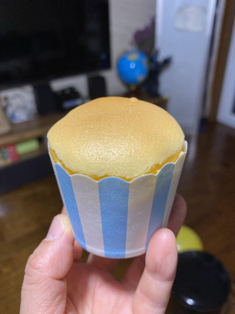 不塌不凹的纸杯戚风蛋糕
