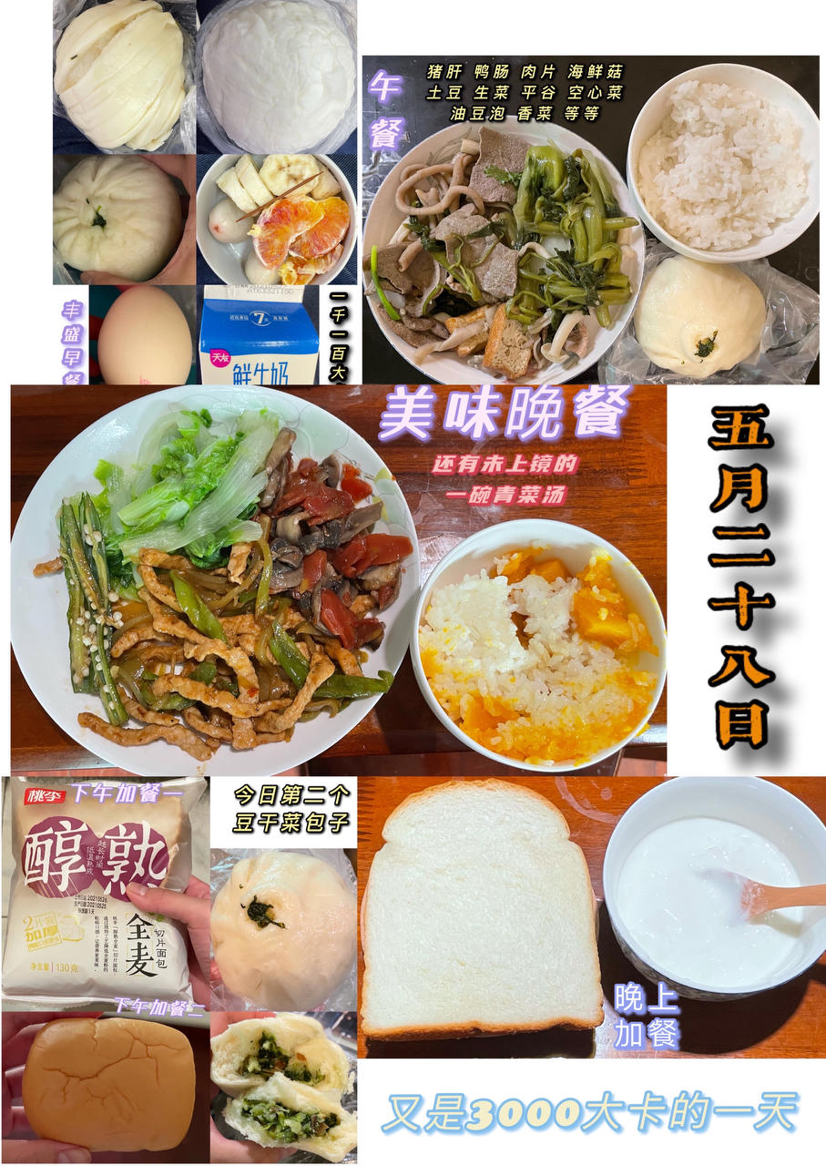 每日饮食打卡