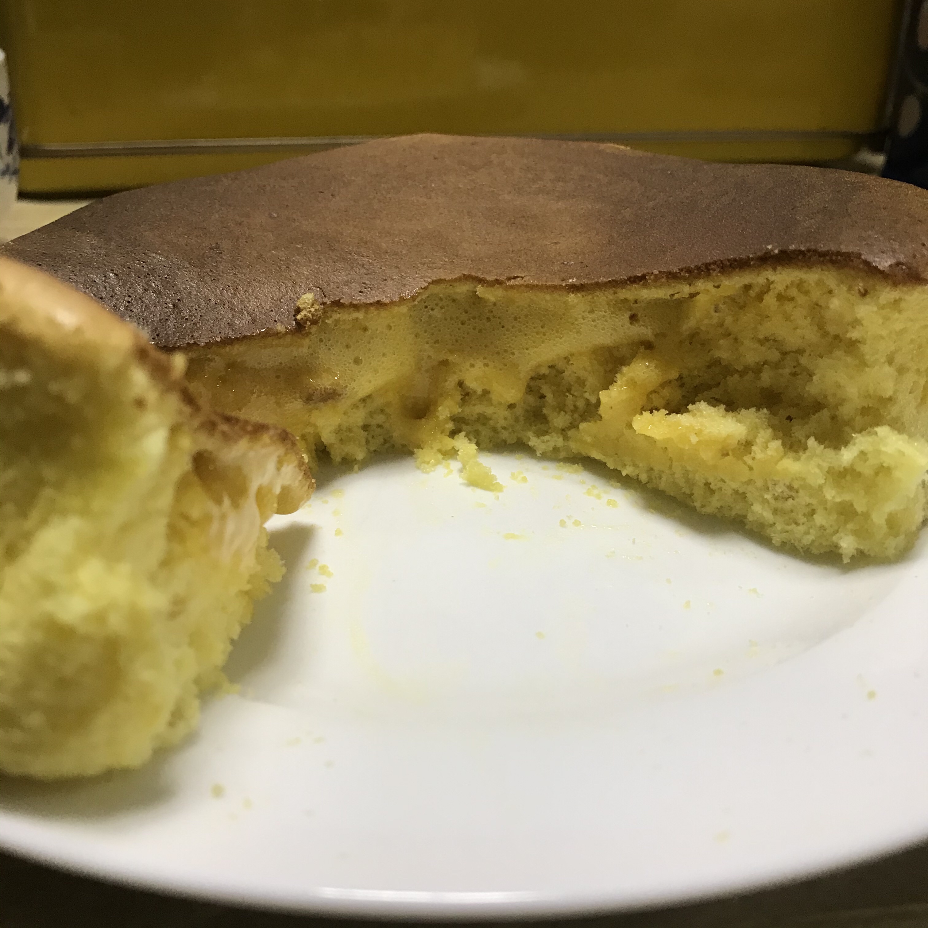 蜂蜜凹蛋糕（6寸）的做法