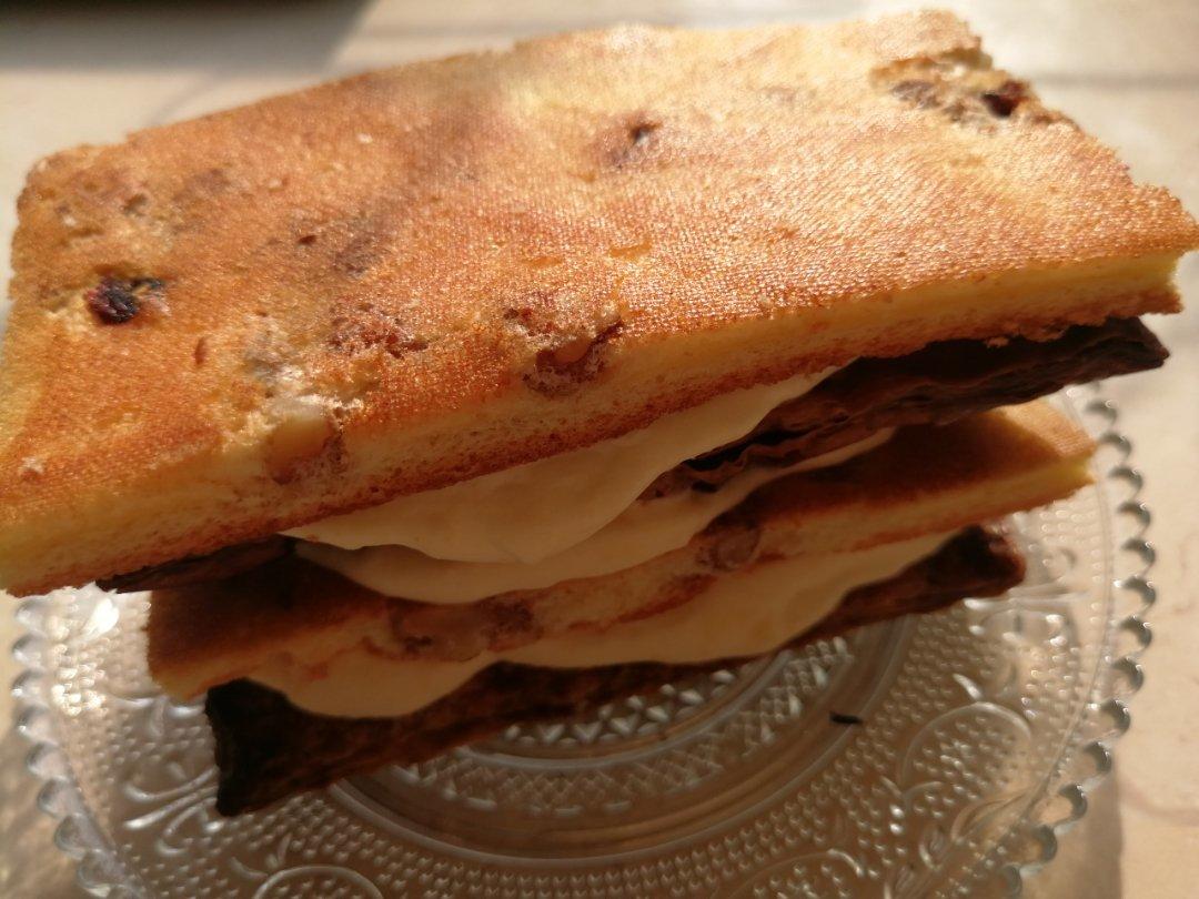 【君之】拿破仑酥（含千层酥皮、蛋糕片、奶油霜详细做法）