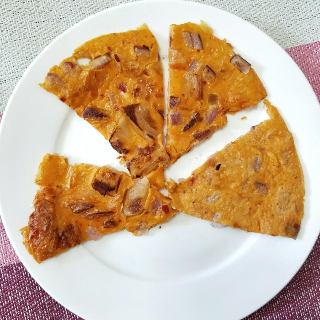 堂妈教你做泡菜饼
