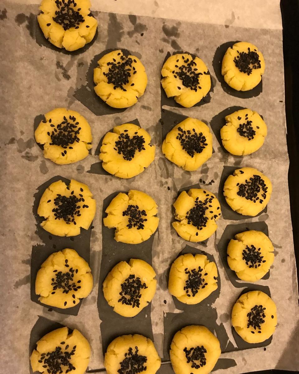 酥到掉渣‼️桃酥～玉米油版！超简单✌️