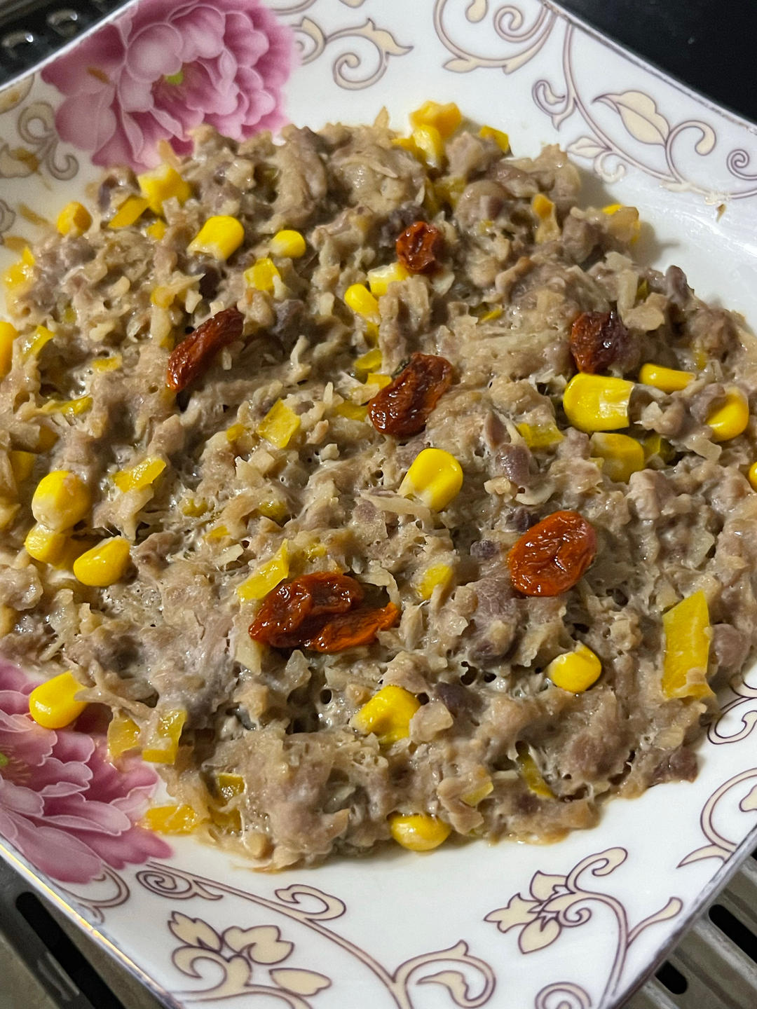 莲藕蒸肉饼