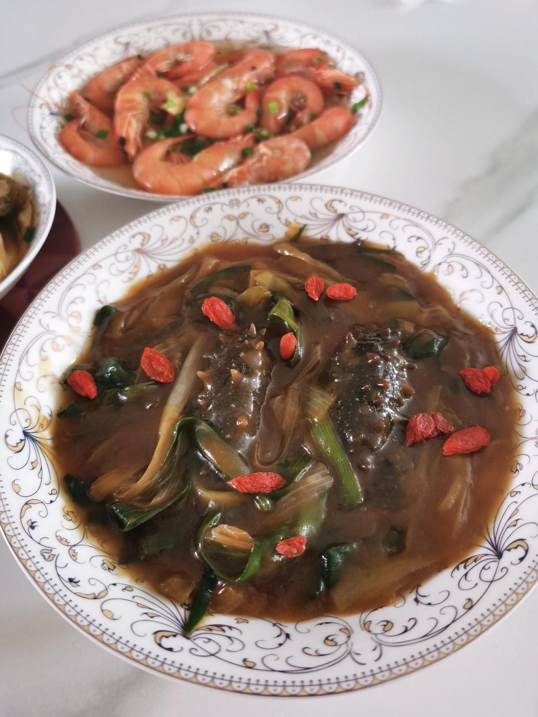 葱爆海参【最正宗的做法】