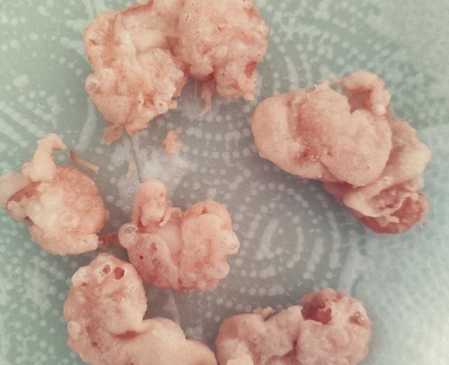 炸虾仁(面糊无鸡蛋)的做法