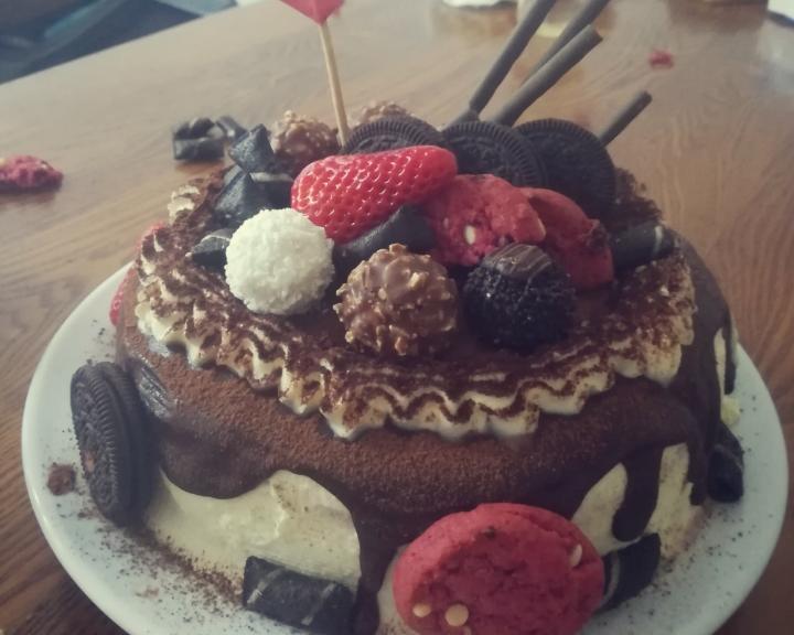 巧克力生日蛋糕的做法