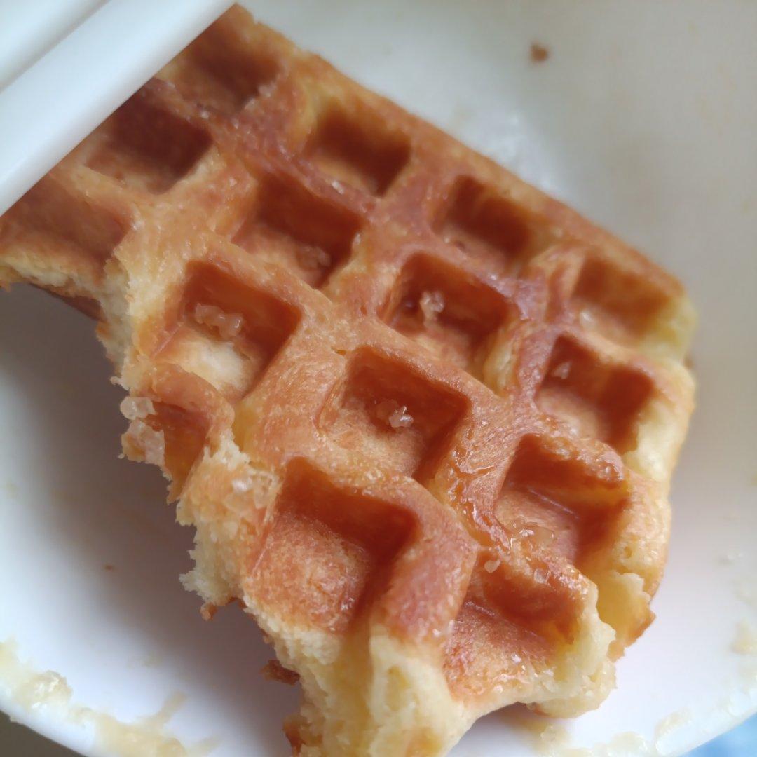 焦糖比利时华夫饼