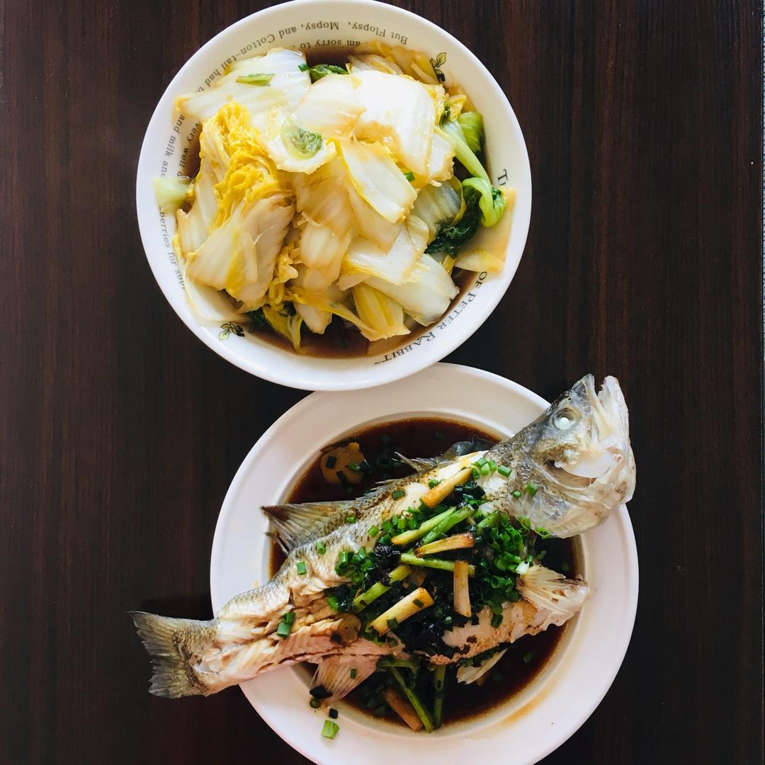 新手零失败的清蒸鲈鱼