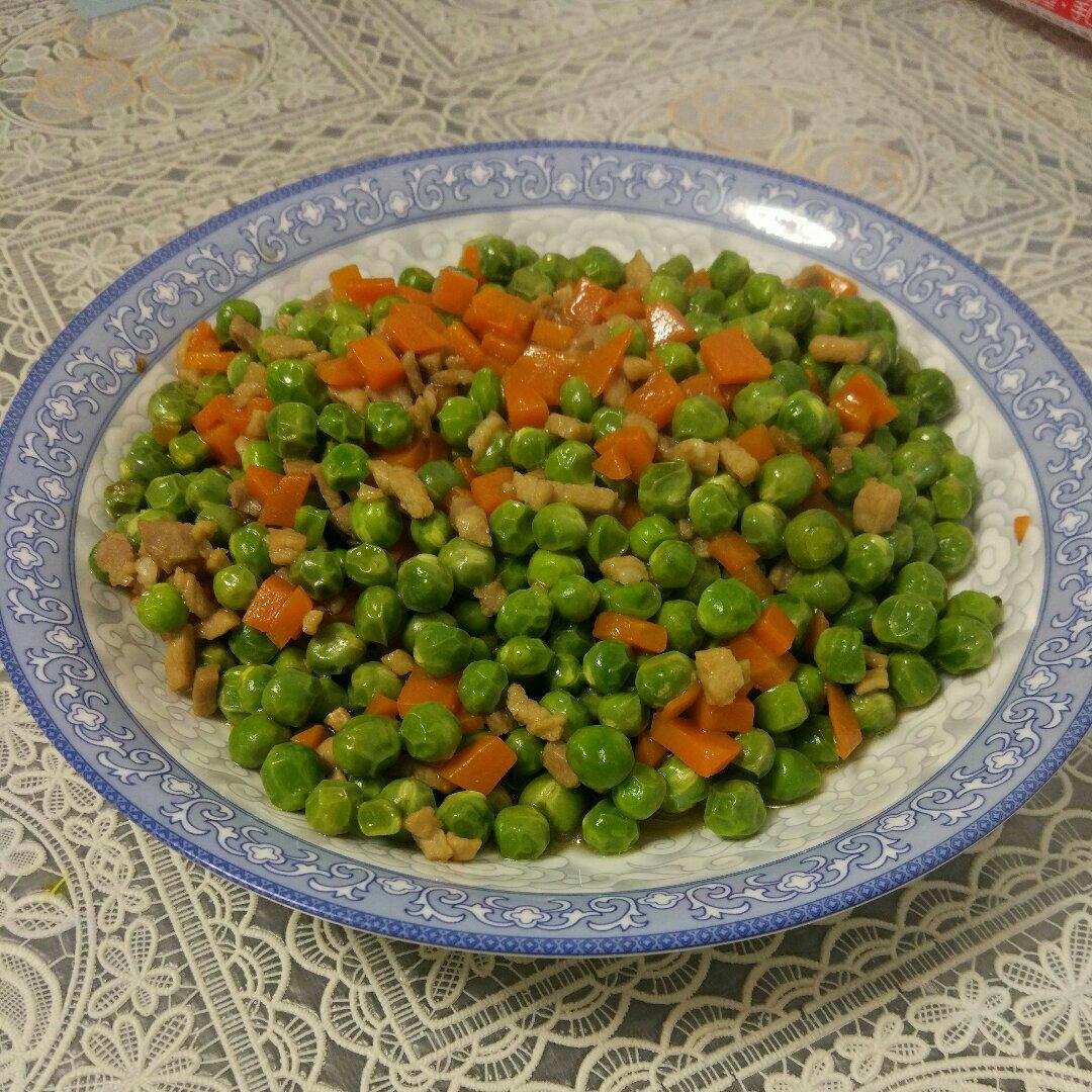 肉末豌豆
