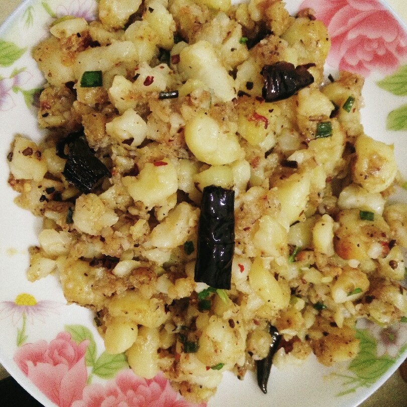 孜然香辣土豆泥